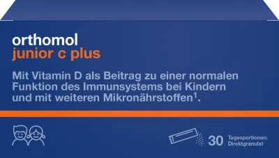 Orthomol Junior C Plus, aveņu–laima, 30 dienu devas
