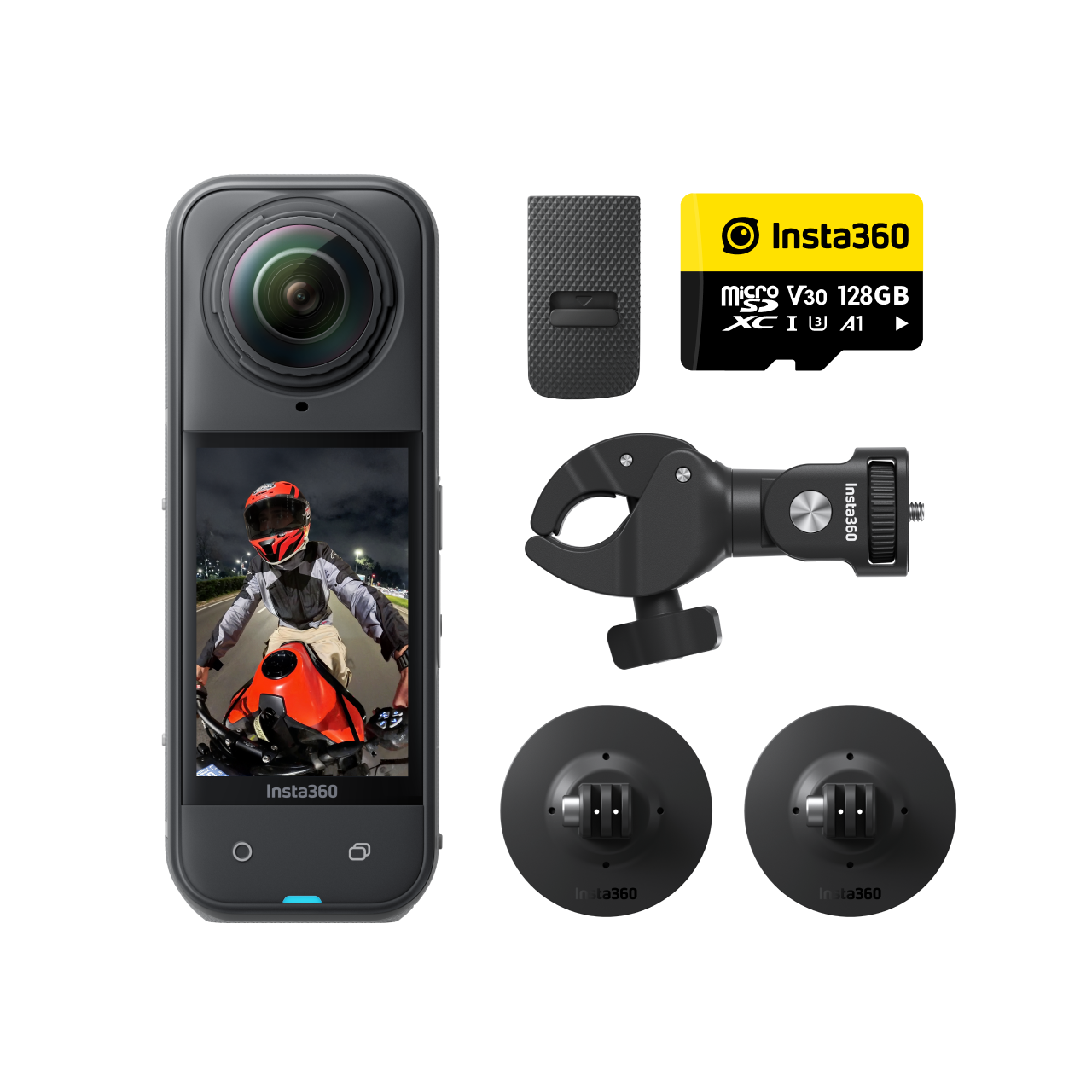 Insta360 X5 Motorcycle Bundle